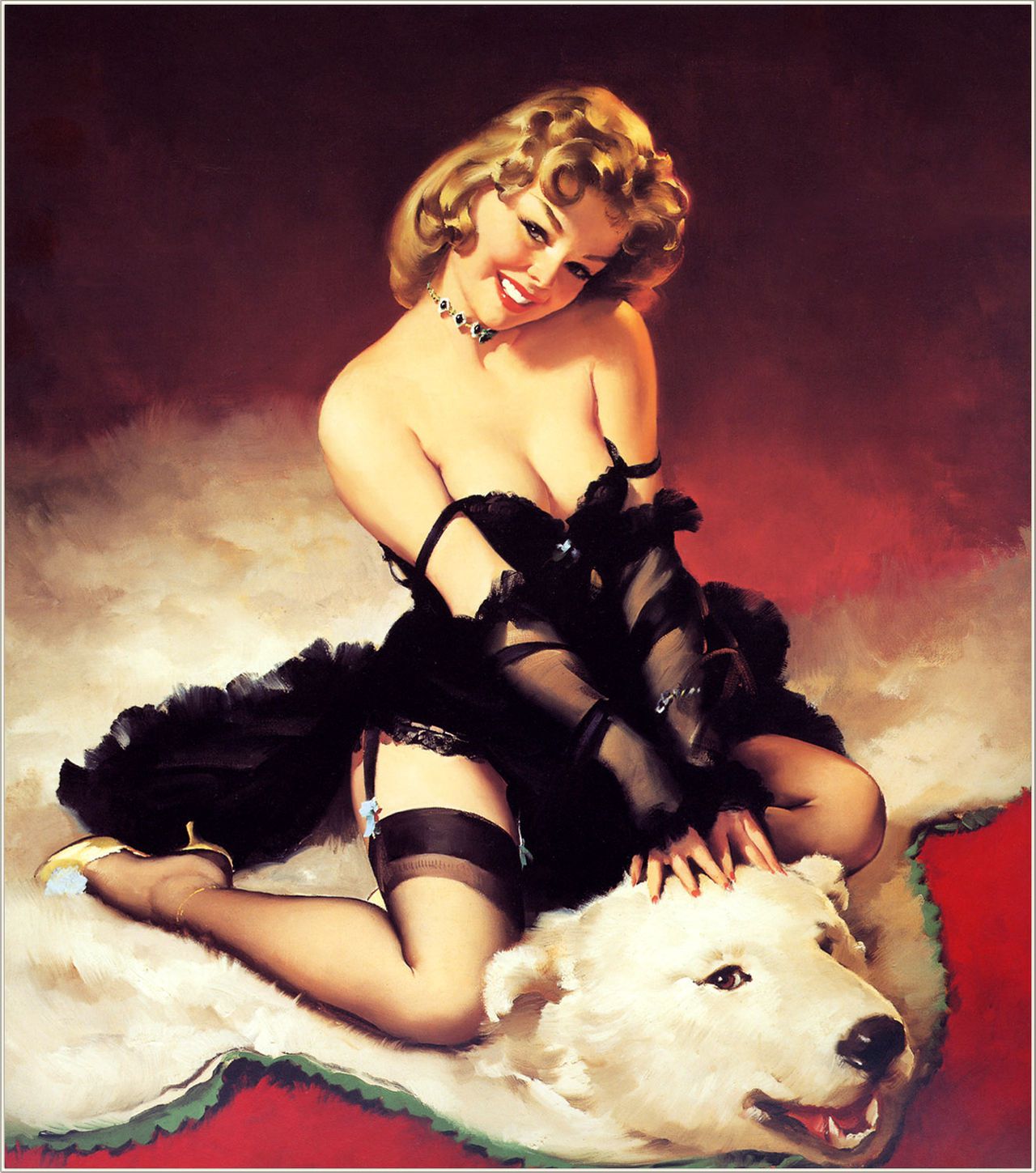 Artist Galleries ::: Gil Elvgren 583