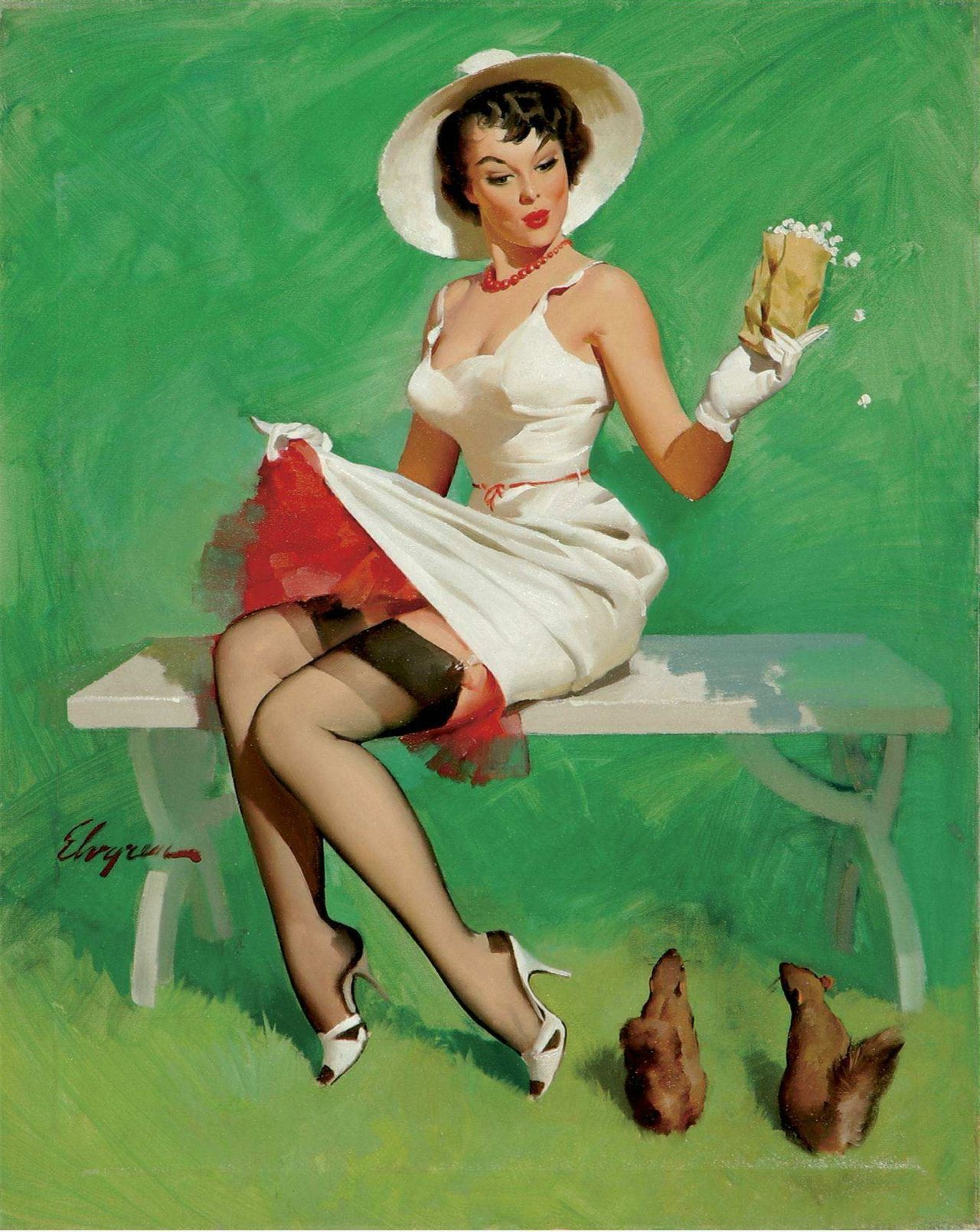 Artist Galleries ::: Gil Elvgren 585