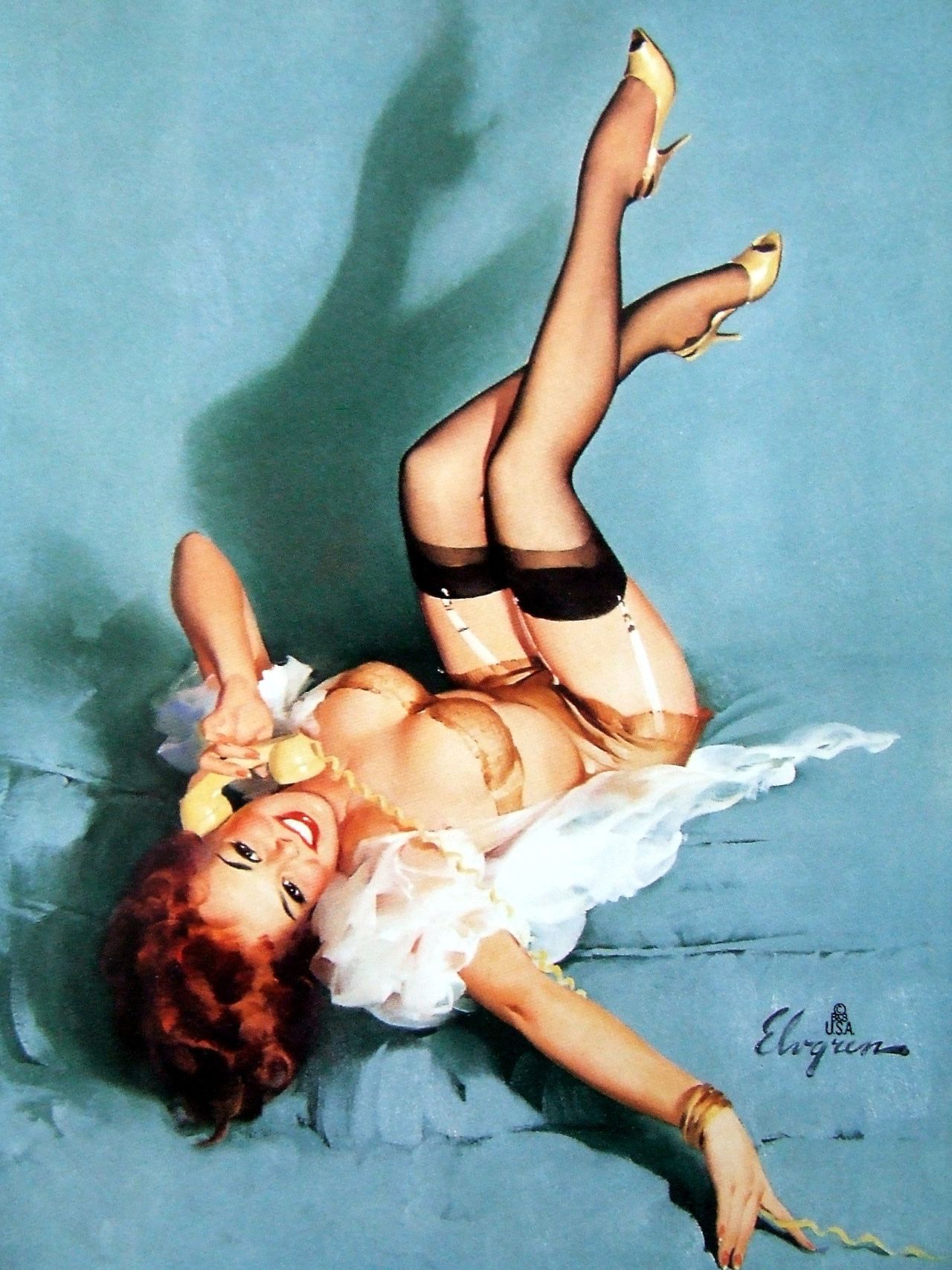 Artist Galleries ::: Gil Elvgren 592