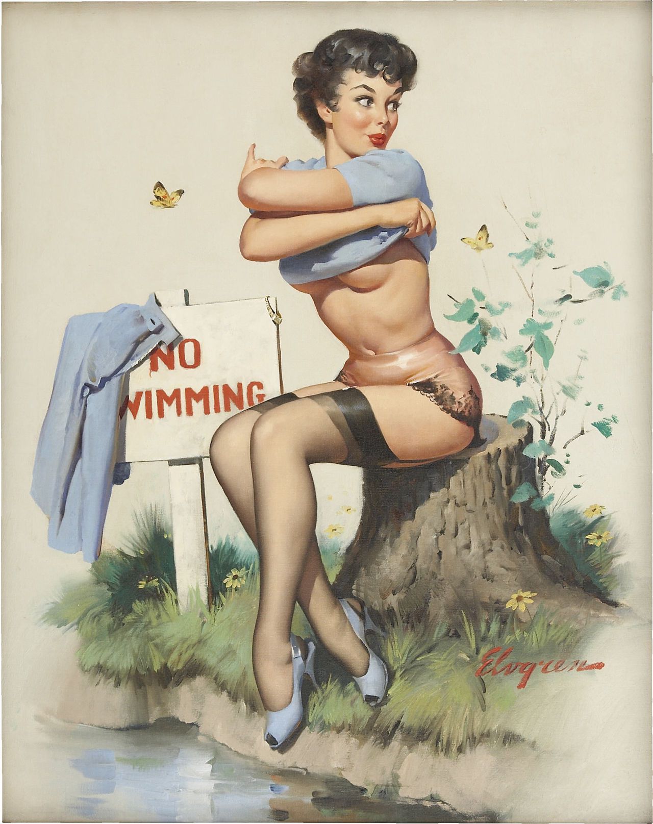 Artist Galleries ::: Gil Elvgren 595