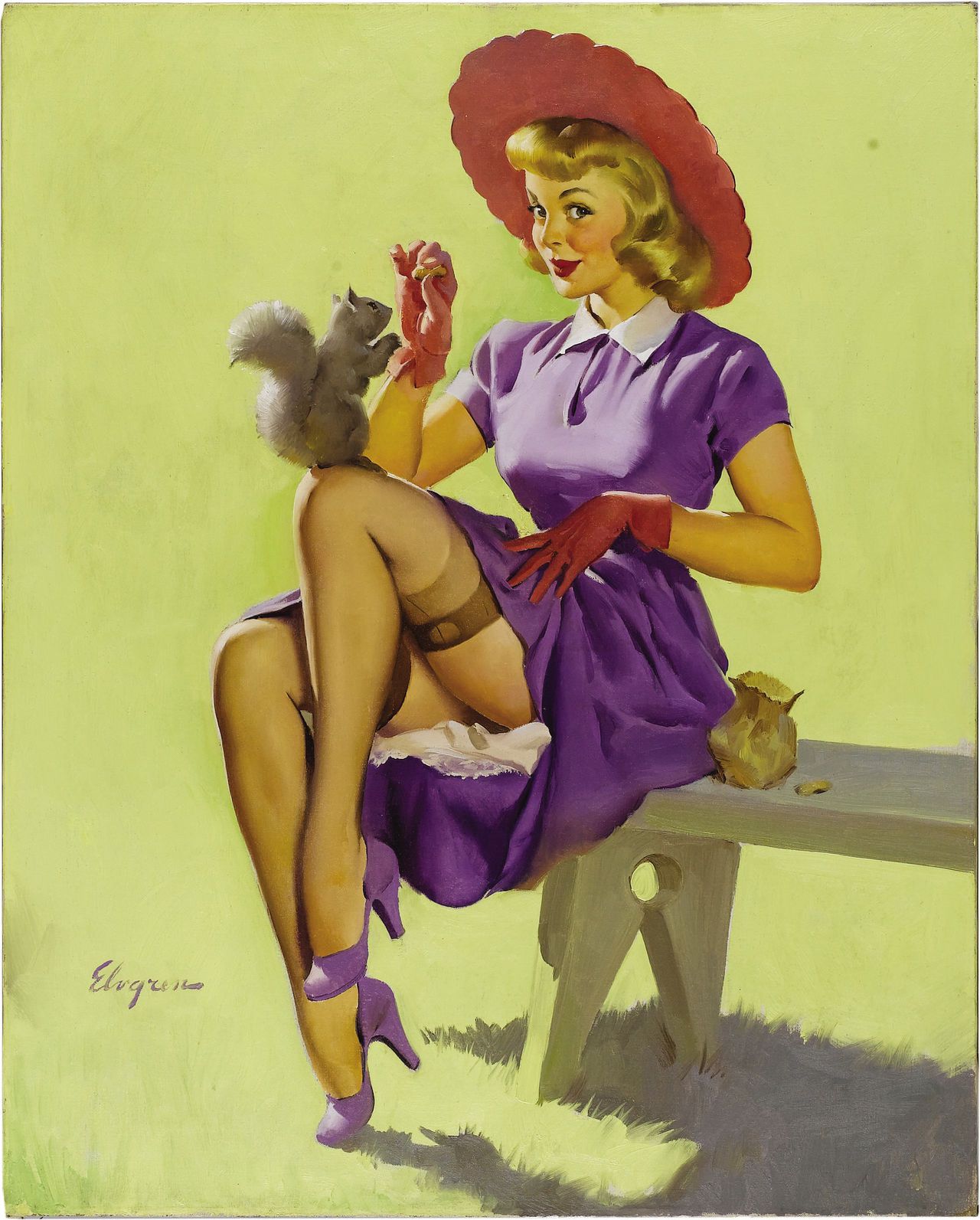 Artist Galleries ::: Gil Elvgren 598