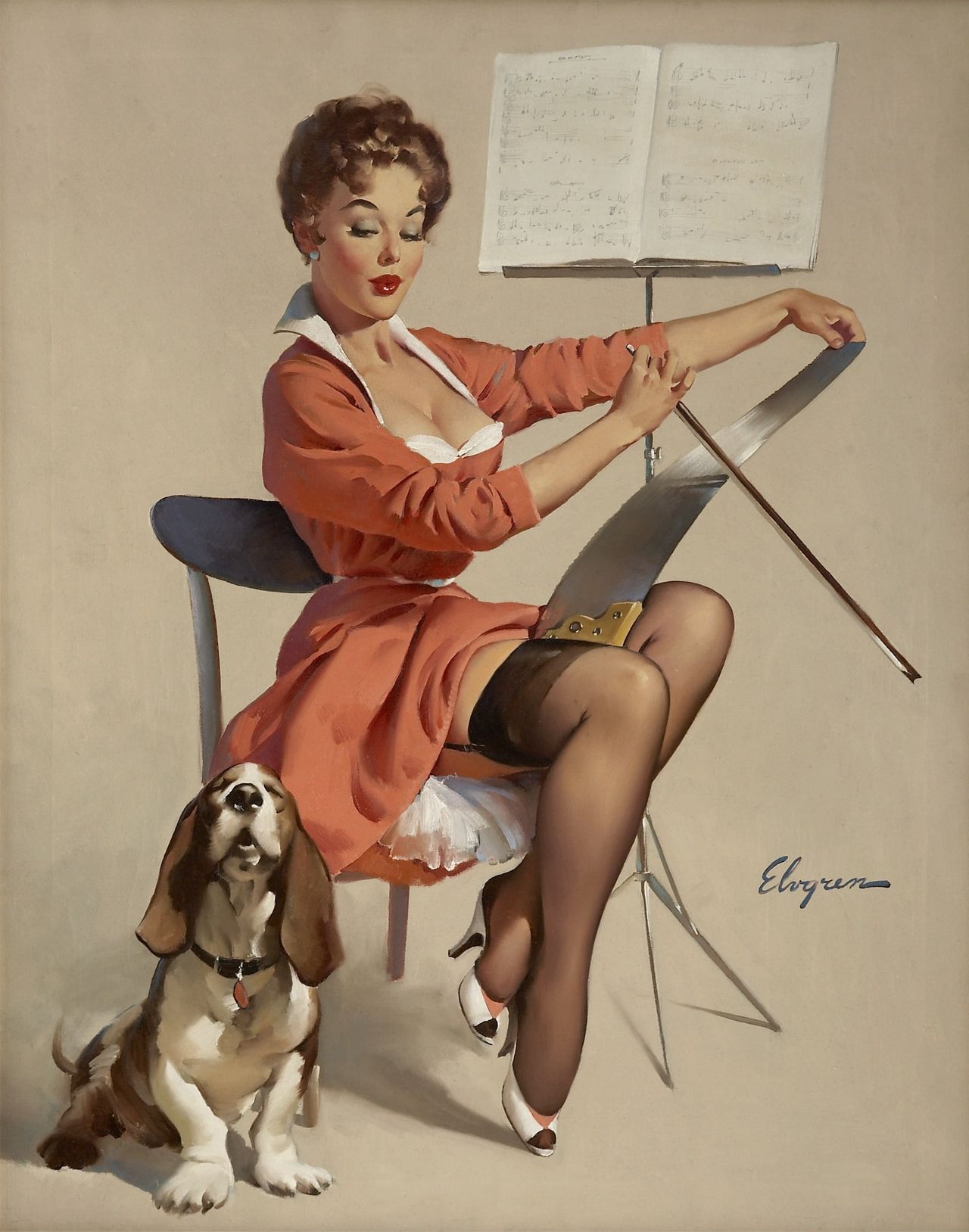 Artist Galleries ::: Gil Elvgren 599