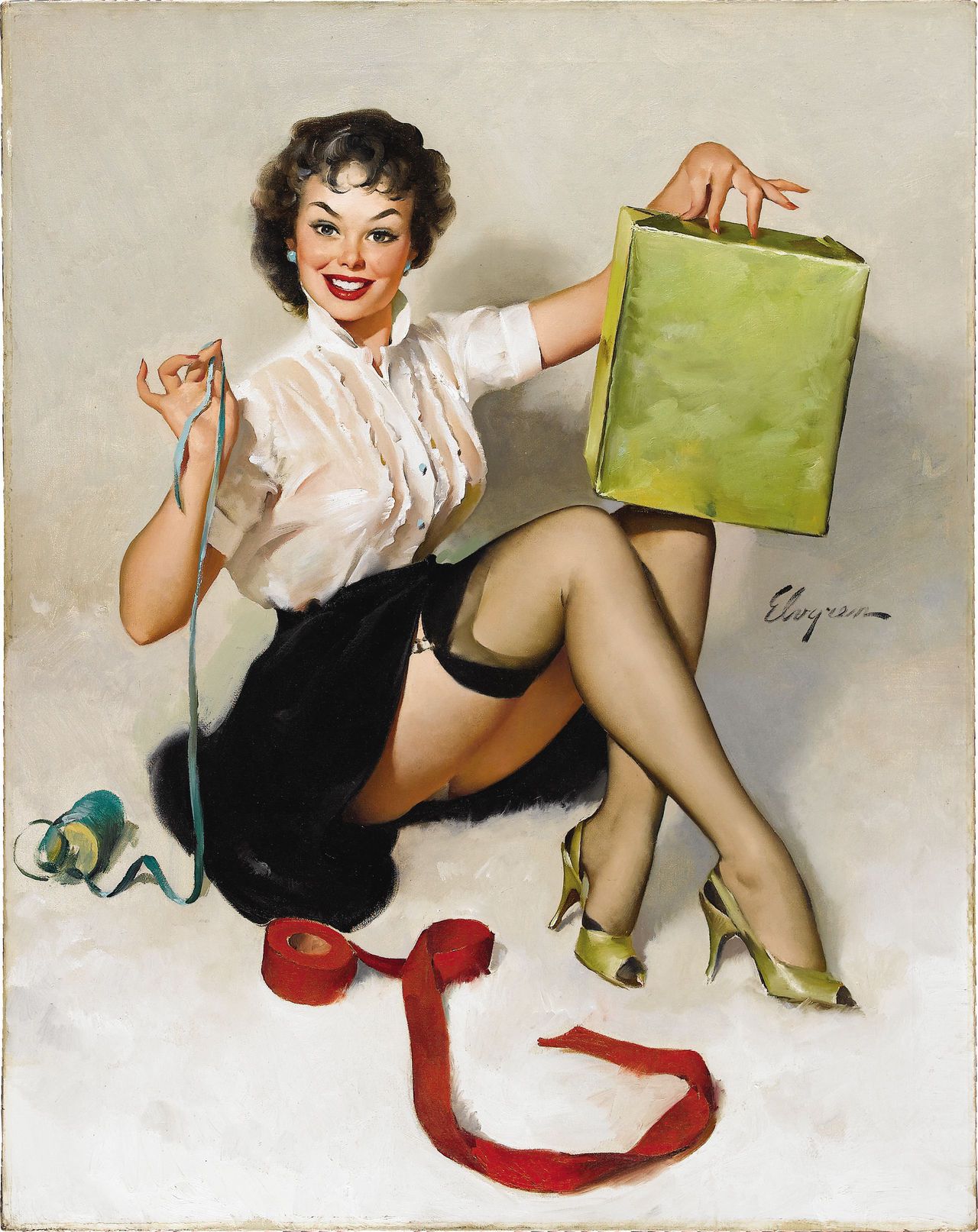 Artist Galleries ::: Gil Elvgren 600