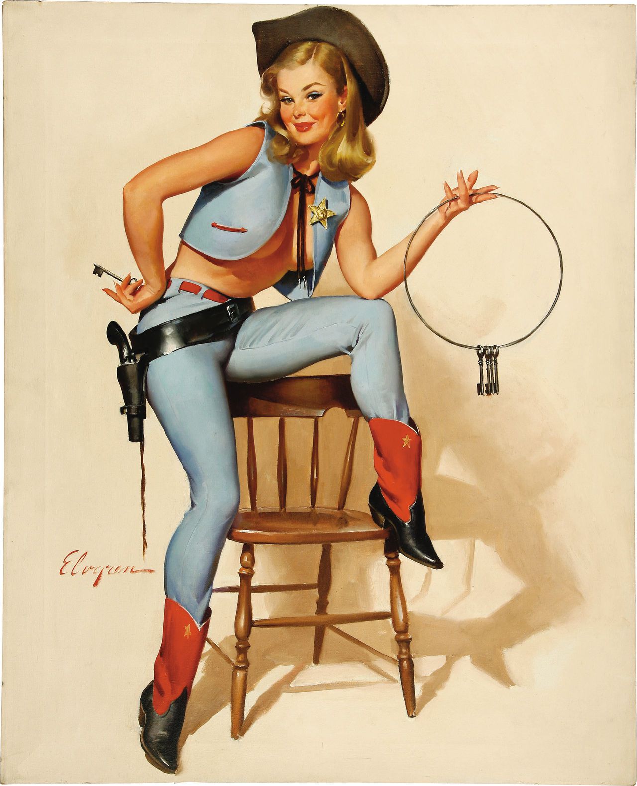 Artist Galleries ::: Gil Elvgren 602