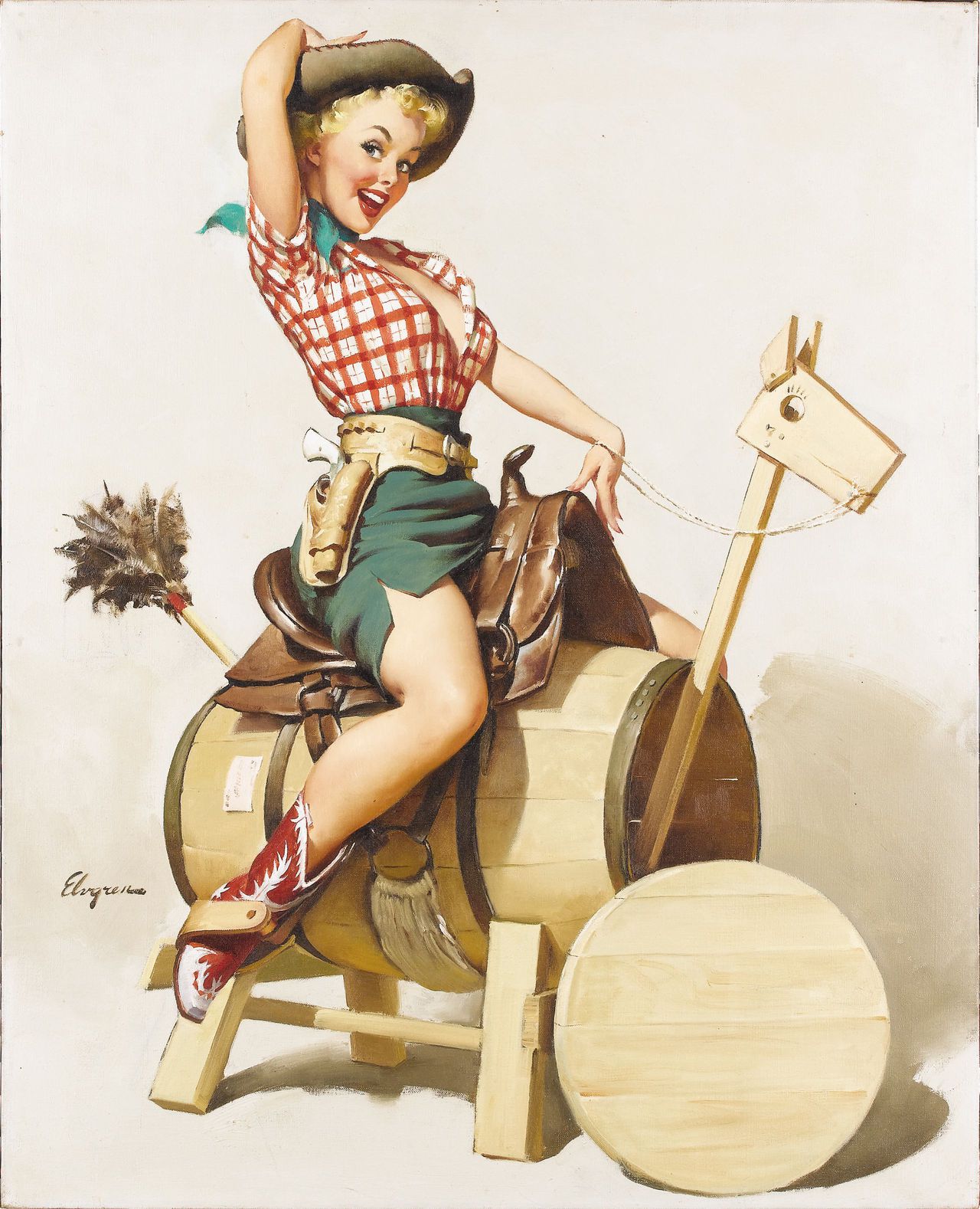 Artist Galleries ::: Gil Elvgren 607