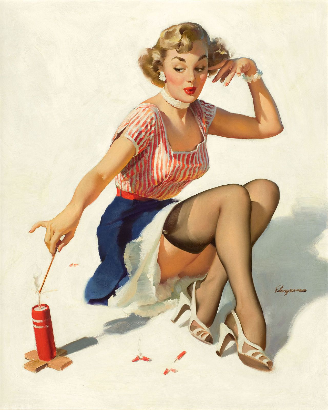 Artist Galleries ::: Gil Elvgren 610