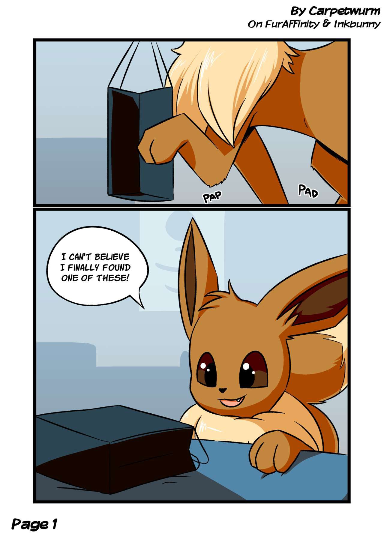 [Carpetwurm] Eevee's Tentacle Box (Pokemon) 1