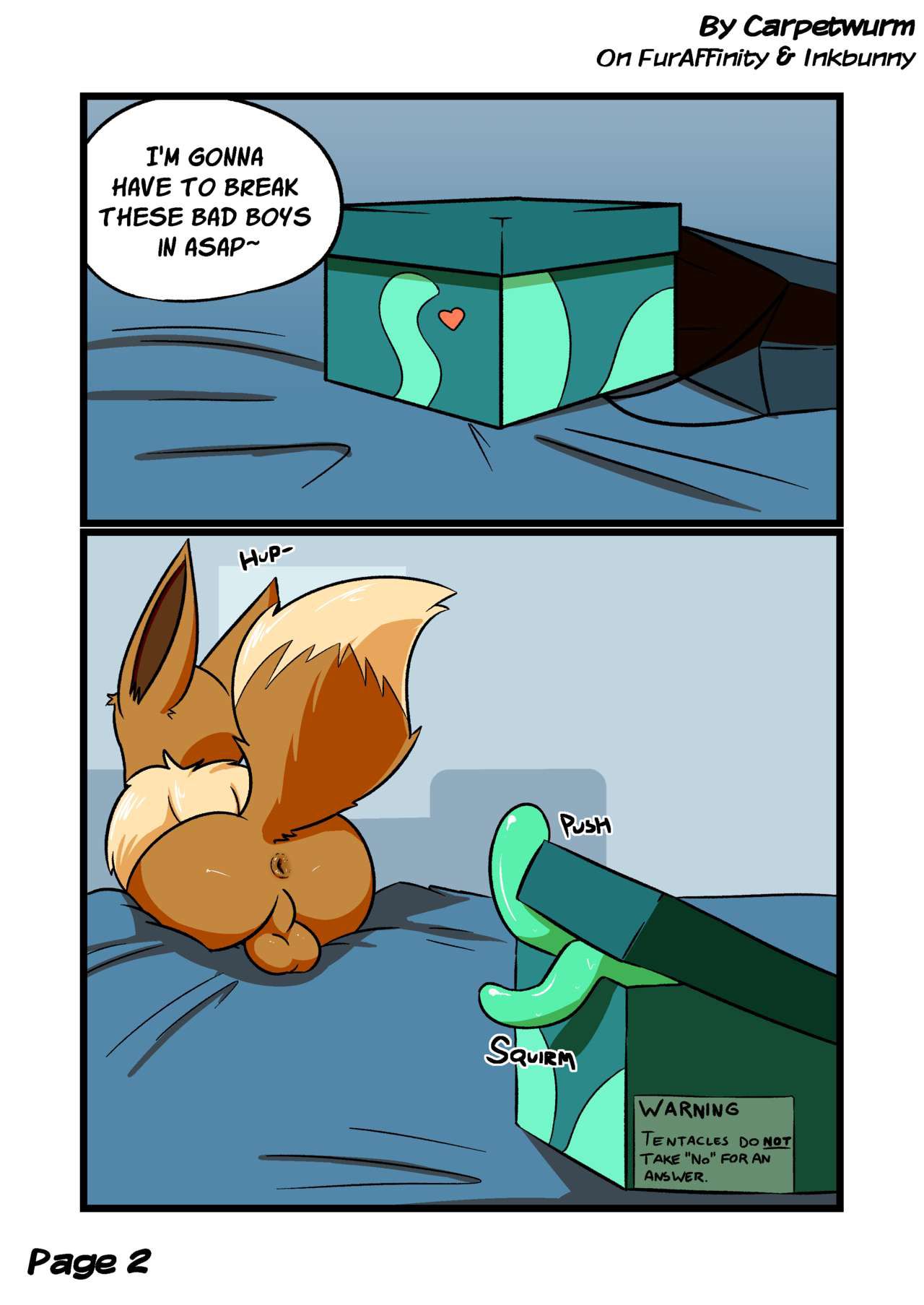 [Carpetwurm] Eevee's Tentacle Box (Pokemon) 2