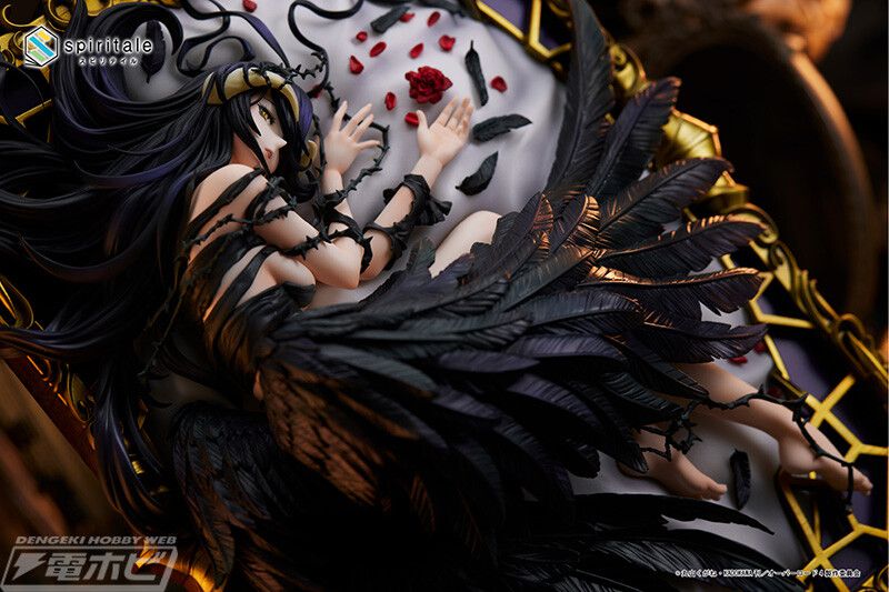 "Overlord" An erotic figure in which Albedo is lying naked and naked normally! 5