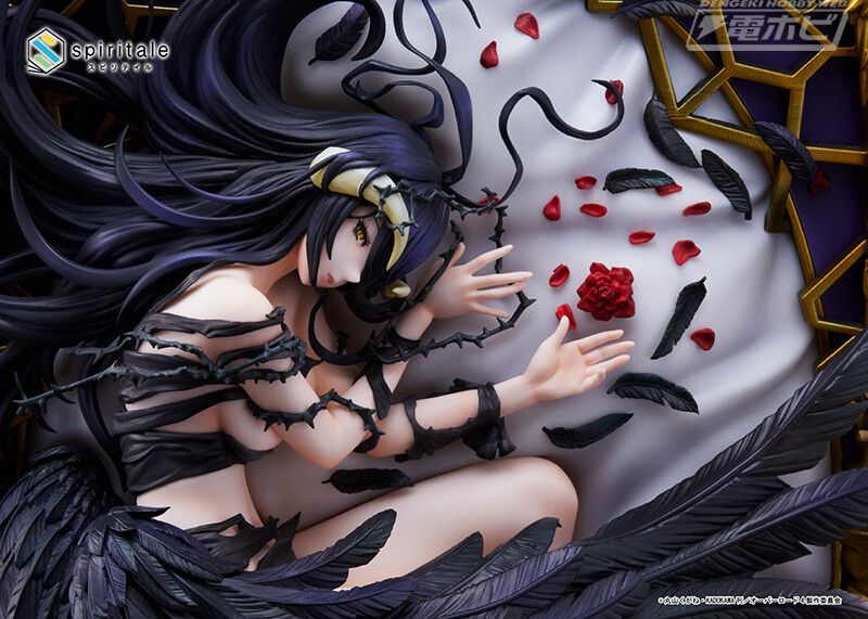 "Overlord" An erotic figure in which Albedo is lying naked and naked normally! 6