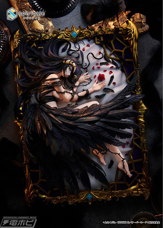 "Overlord" An erotic figure in which Albedo is lying naked and naked normally! 7