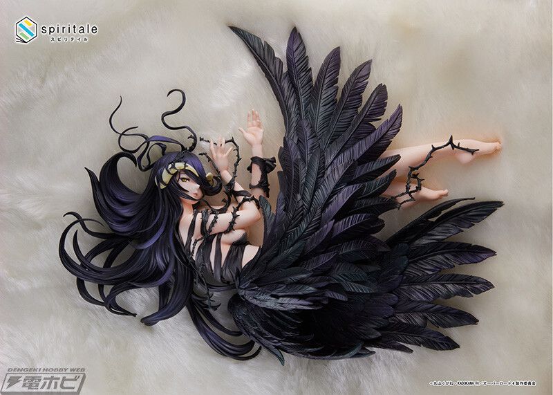 "Overlord" An erotic figure in which Albedo is lying naked and naked normally! 9