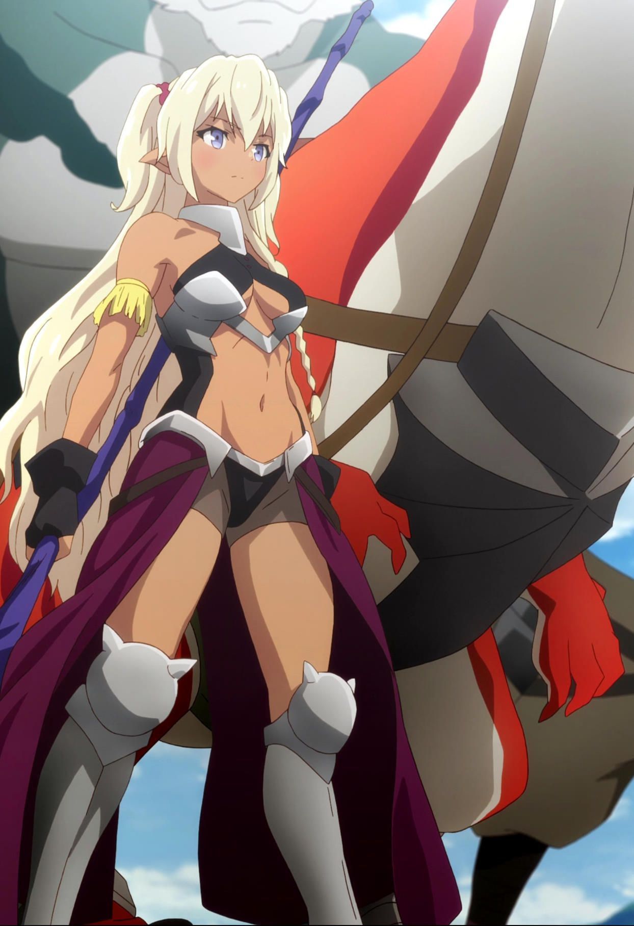 "Demon invasion" animation capture image of the slave magic of the girl summoned by the different World Maou 177