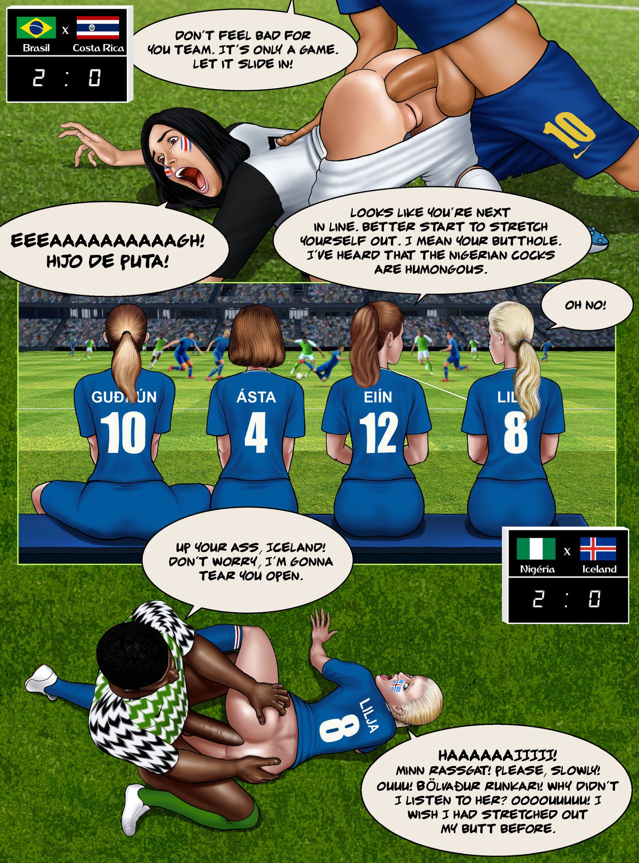 [Extro] FIFA World Cup Russia 2018 - Soccer Hentai [Ongoing] 109