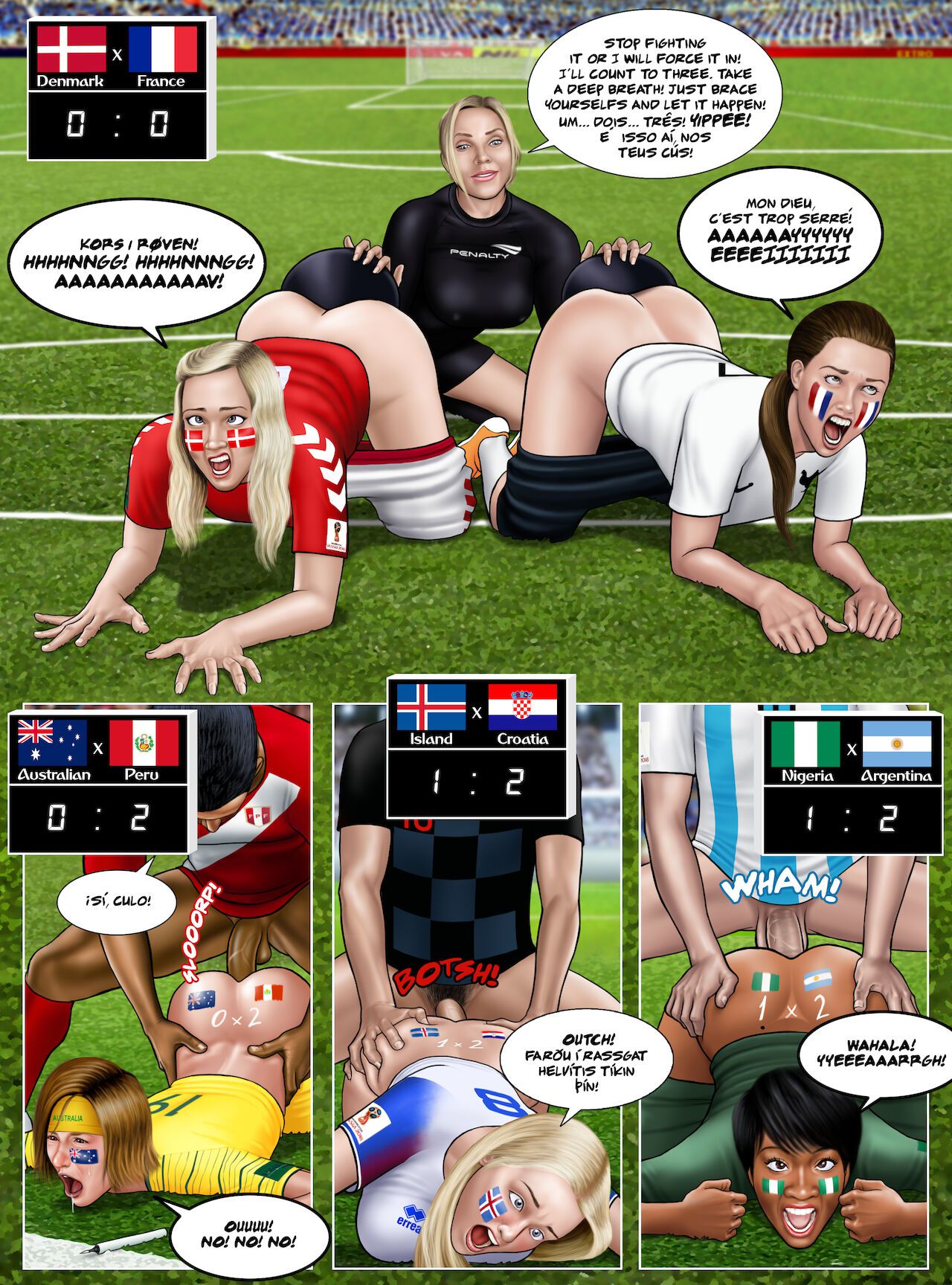 [Extro] FIFA World Cup Russia 2018 - Soccer Hentai [Ongoing] 32