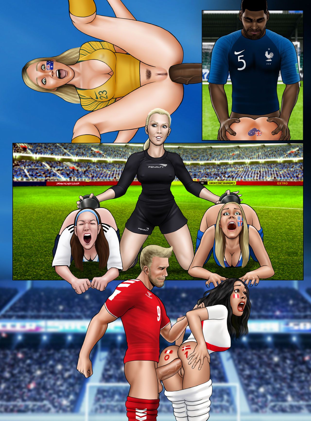 [Extro] FIFA World Cup Russia 2018 - Soccer Hentai [Ongoing] 37