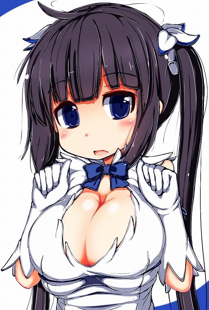 Is it wrong to ask for a meeting in the dungeon?] The secondary image of Hestia is too much for the embarrassed matter 17