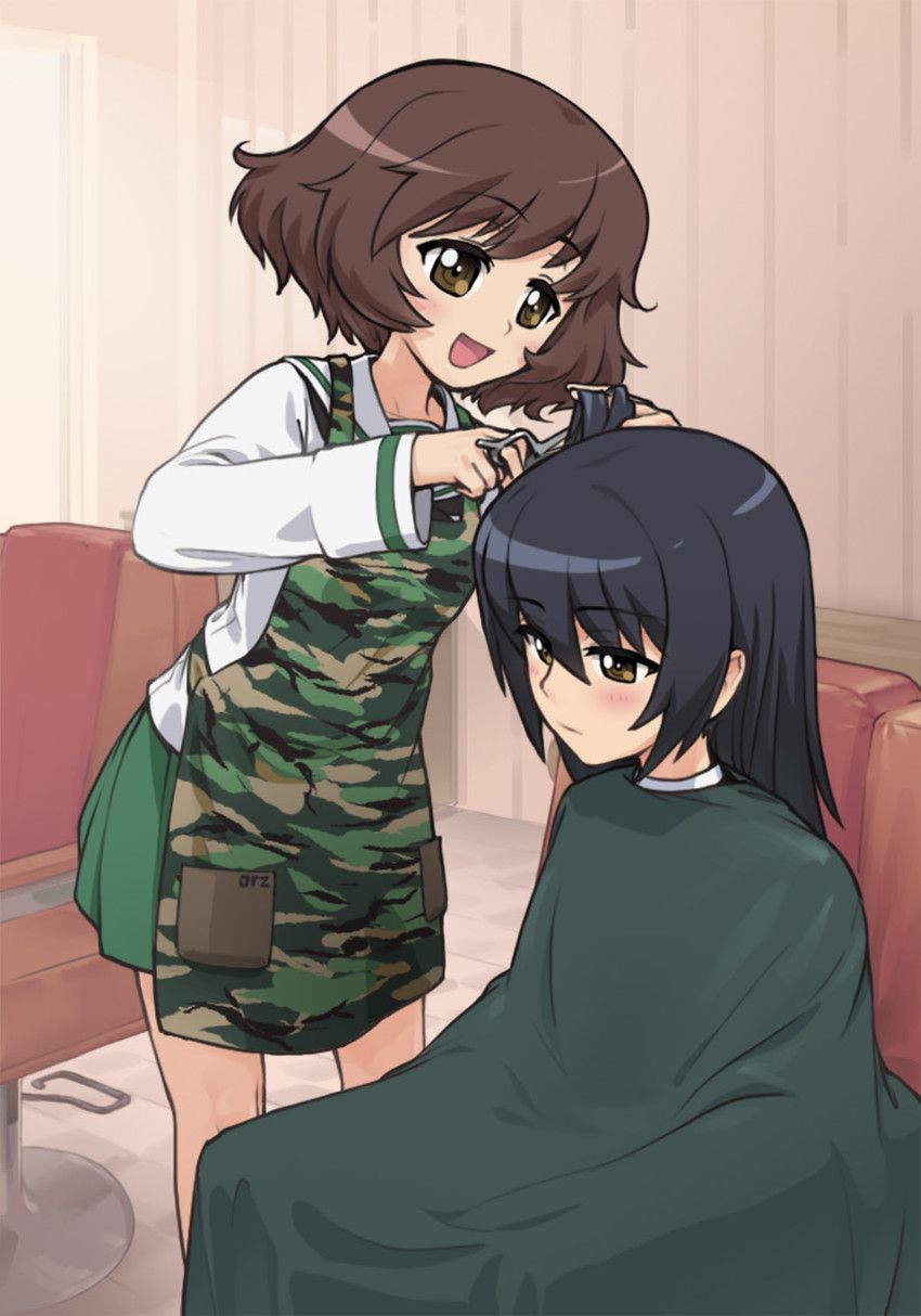 [Aim charisma] secondary image of girls who cut the hair of others 25