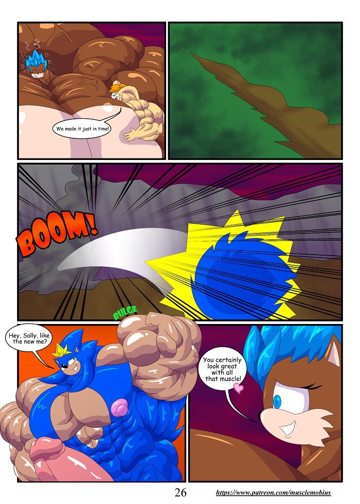 [outlawG] Muscle Mobius Ch. 1-5 (Sonic The Hedgehog) [Ongoing] 101