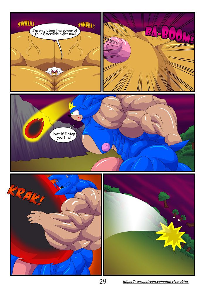 [outlawG] Muscle Mobius Ch. 1-5 (Sonic The Hedgehog) [Ongoing] 104