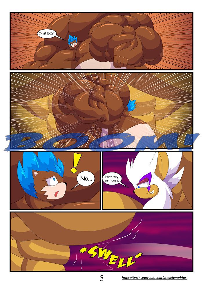 [outlawG] Muscle Mobius Ch. 1-5 (Sonic The Hedgehog) [Ongoing] 111