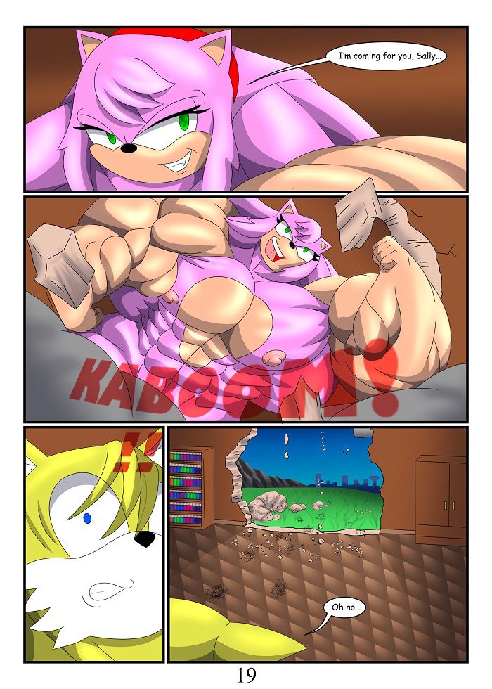 [outlawG] Muscle Mobius Ch. 1-5 (Sonic The Hedgehog) [Ongoing] 20