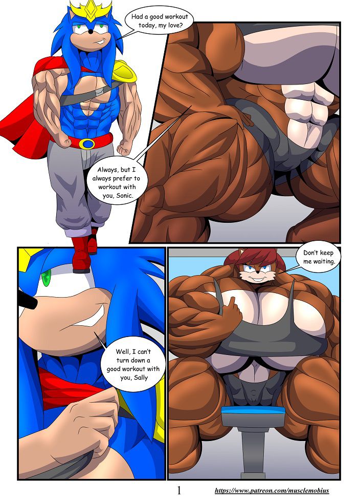 [outlawG] Muscle Mobius Ch. 1-5 (Sonic The Hedgehog) [Ongoing] 45