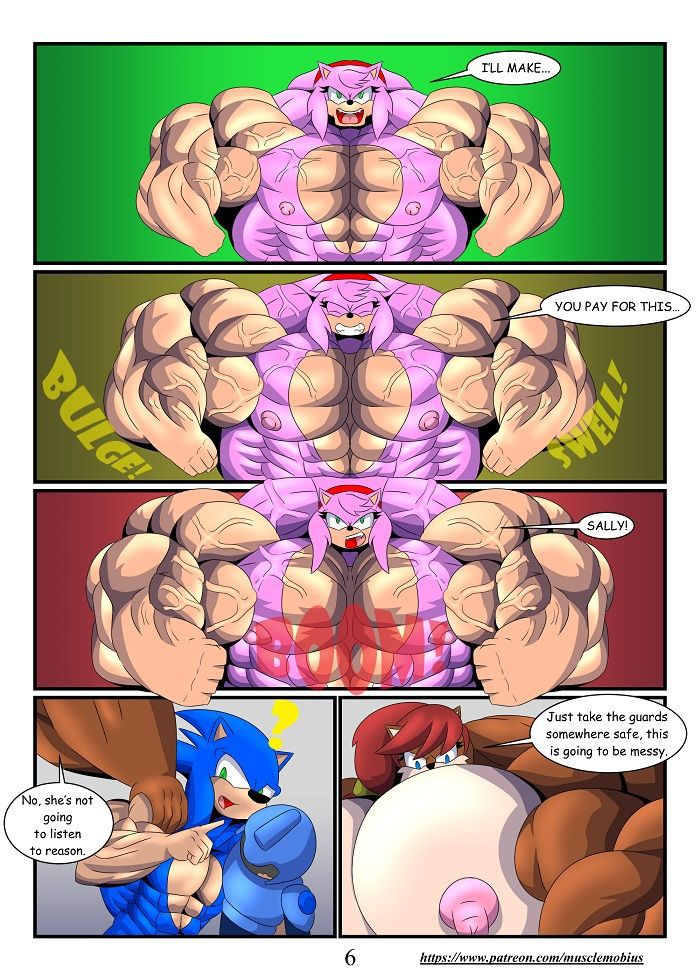 [outlawG] Muscle Mobius Ch. 1-5 (Sonic The Hedgehog) [Ongoing] 50