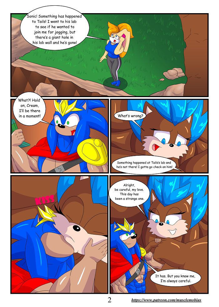 [outlawG] Muscle Mobius Ch. 1-5 (Sonic The Hedgehog) [Ongoing] 77