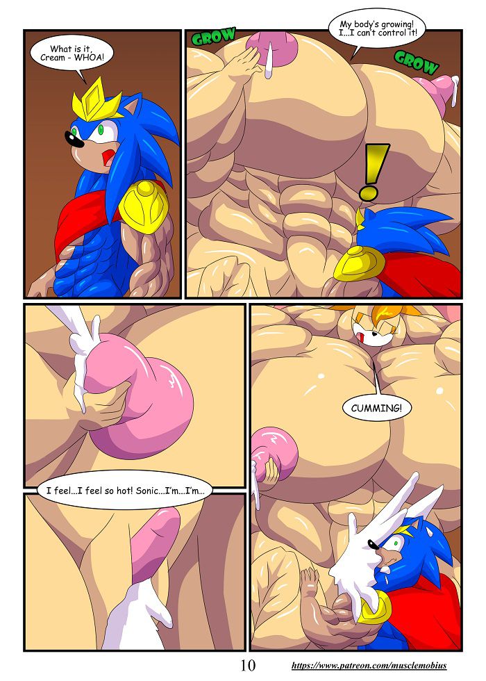 [outlawG] Muscle Mobius Ch. 1-5 (Sonic The Hedgehog) [Ongoing] 85