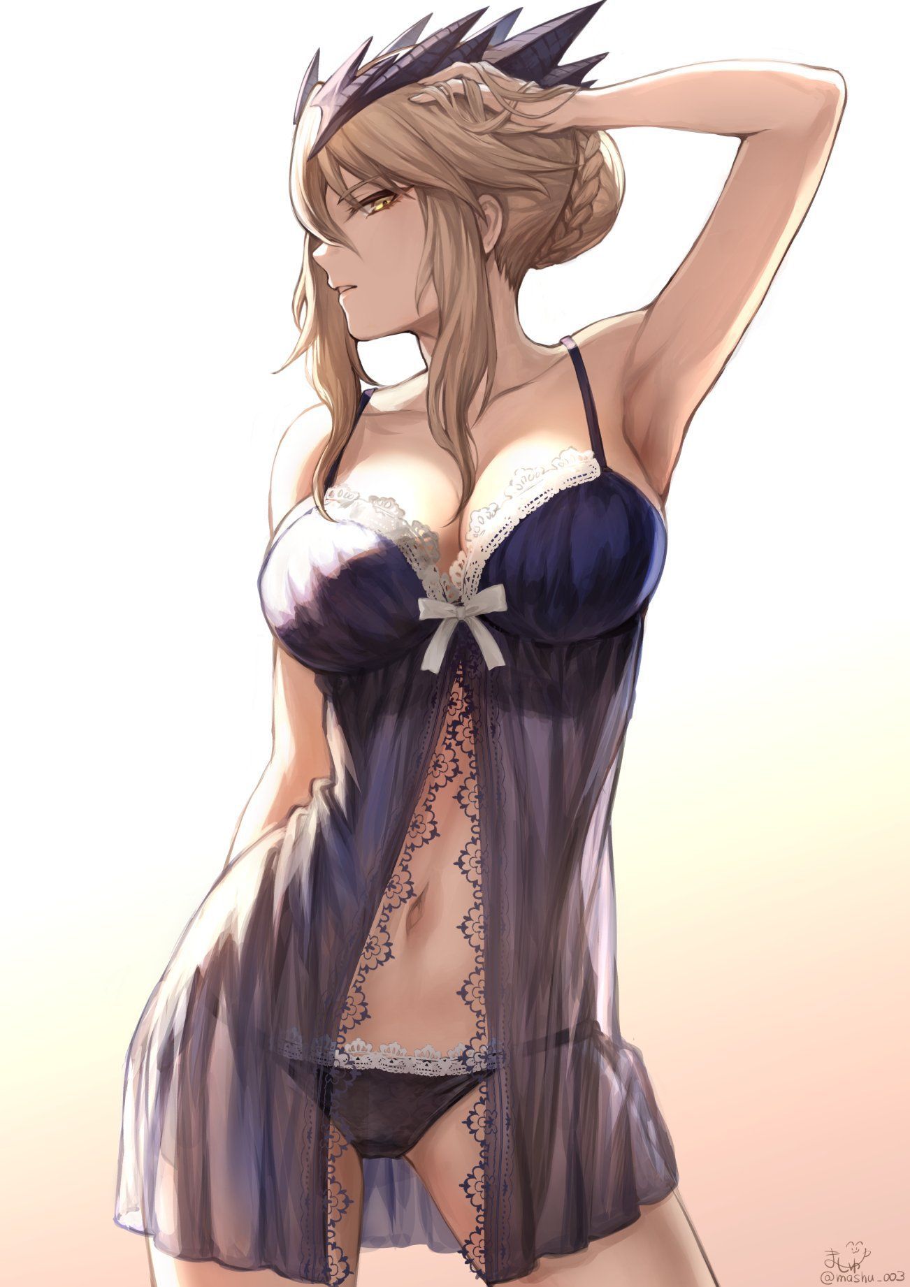 [Secondary/ZIP] beautiful girl secondary image of underwear that makes you want to embrace 38