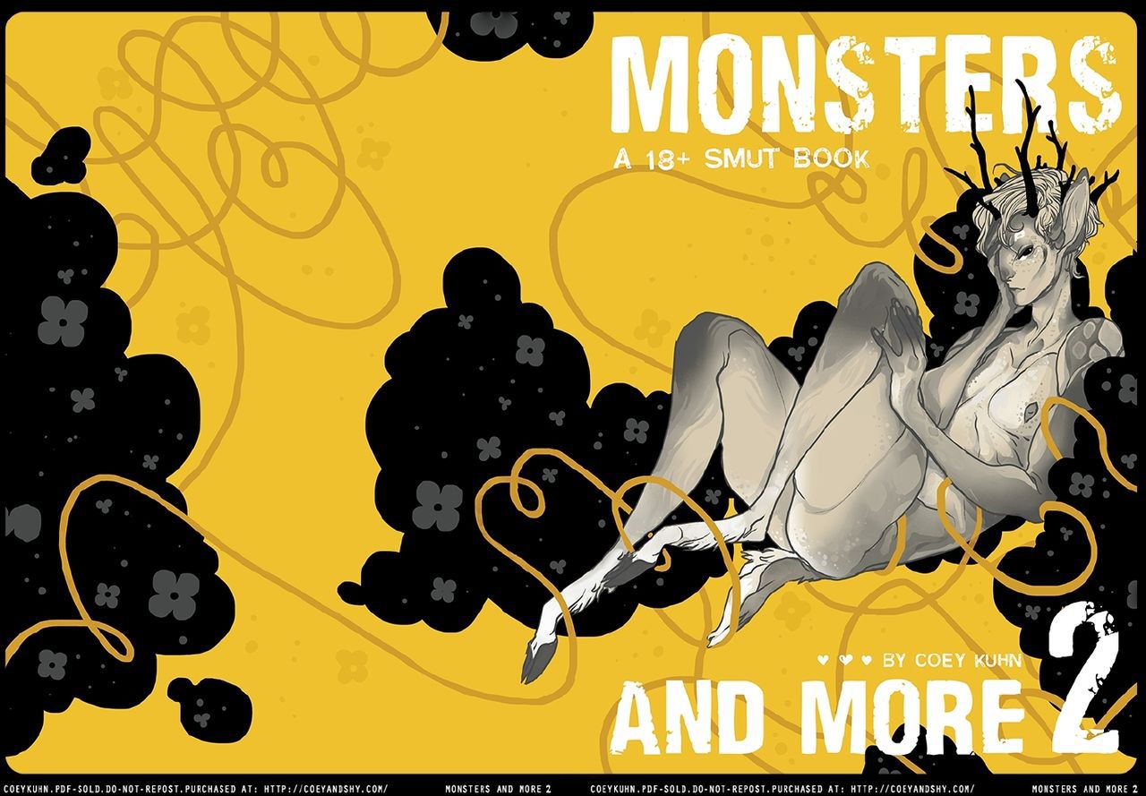 Monsters & More: An 18+ Sketchbook by Coey Kuhn VOLUME 2 [Scan] 1