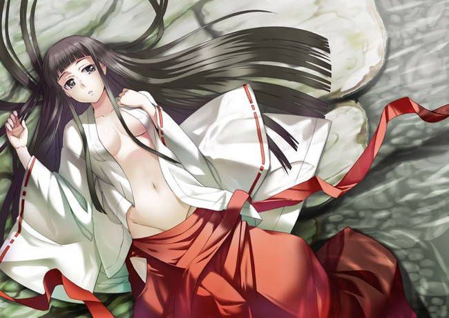 The charm of the Miko is verified by erotic images 13