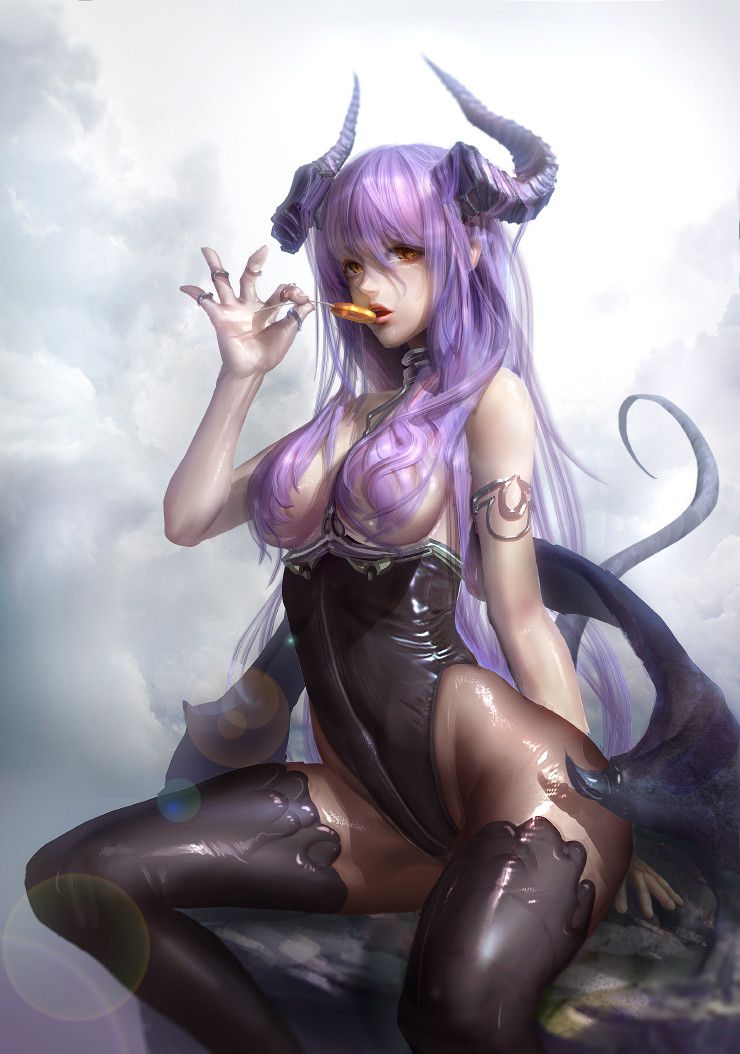 [2nd] Second erotic image of a girl with purple hair part 8 [Purple hair] 31