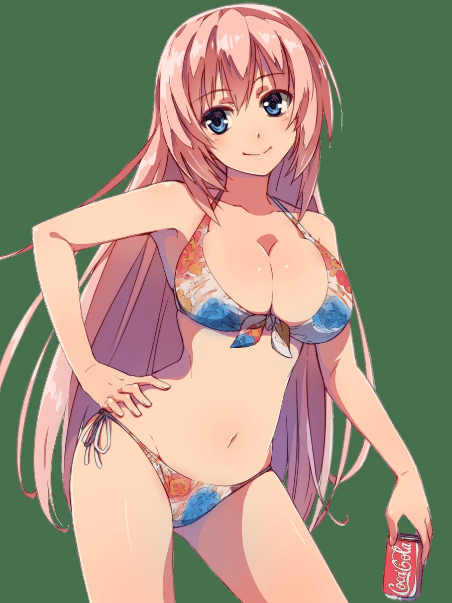 [Anime character material] png background, such as anime characters erotic image material 205 26