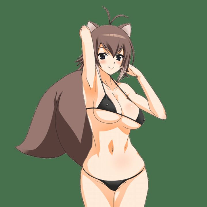 [Anime character material] png background, such as anime characters erotic image material 205 51