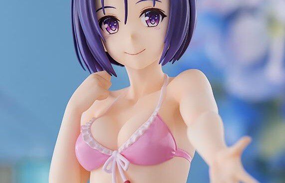 "ToLOVE" Erotic figure in a swimsuit with a cheeky whiplash ass and of Haruna Seirenji! 1