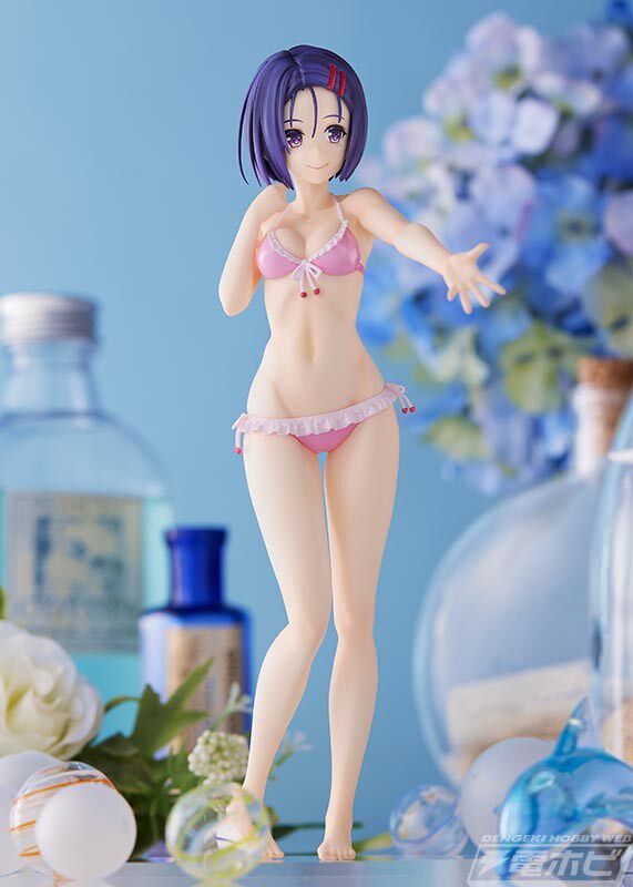 "ToLOVE" Erotic figure in a swimsuit with a cheeky whiplash ass and of Haruna Seirenji! 3