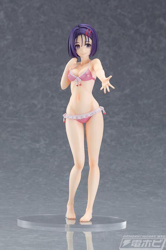 "ToLOVE" Erotic figure in a swimsuit with a cheeky whiplash ass and of Haruna Seirenji! 6