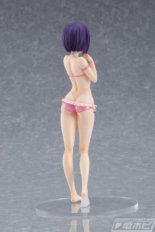 "ToLOVE" Erotic figure in a swimsuit with a cheeky whiplash ass and of Haruna Seirenji! 8