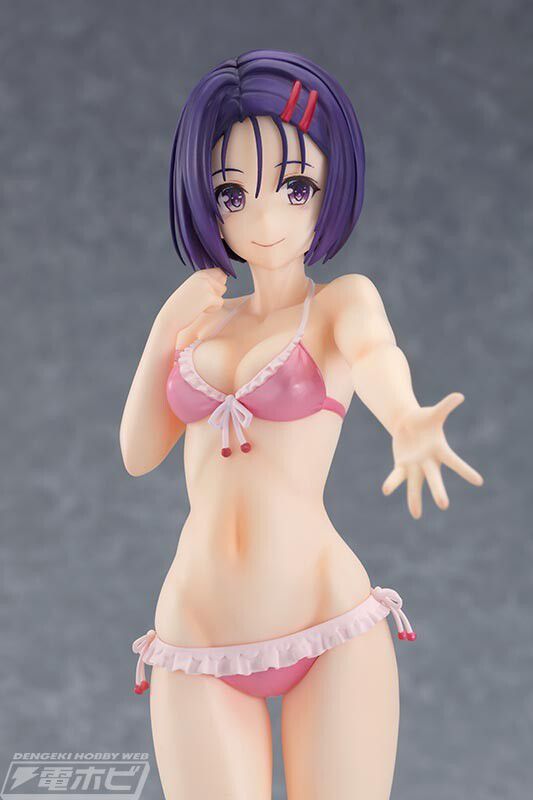 "ToLOVE" Erotic figure in a swimsuit with a cheeky whiplash ass and of Haruna Seirenji! 9