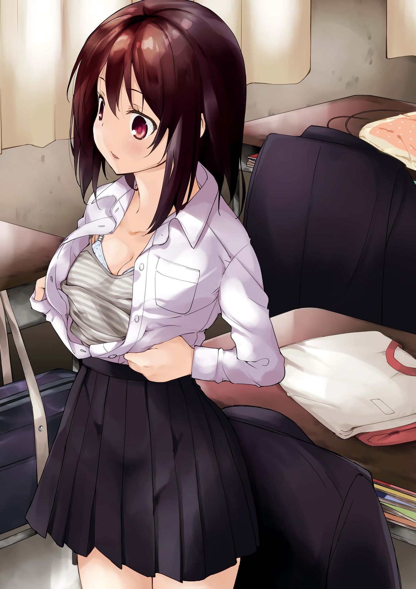 Second-order image summary of cute uniform daughter [secondary/ZIP] 24