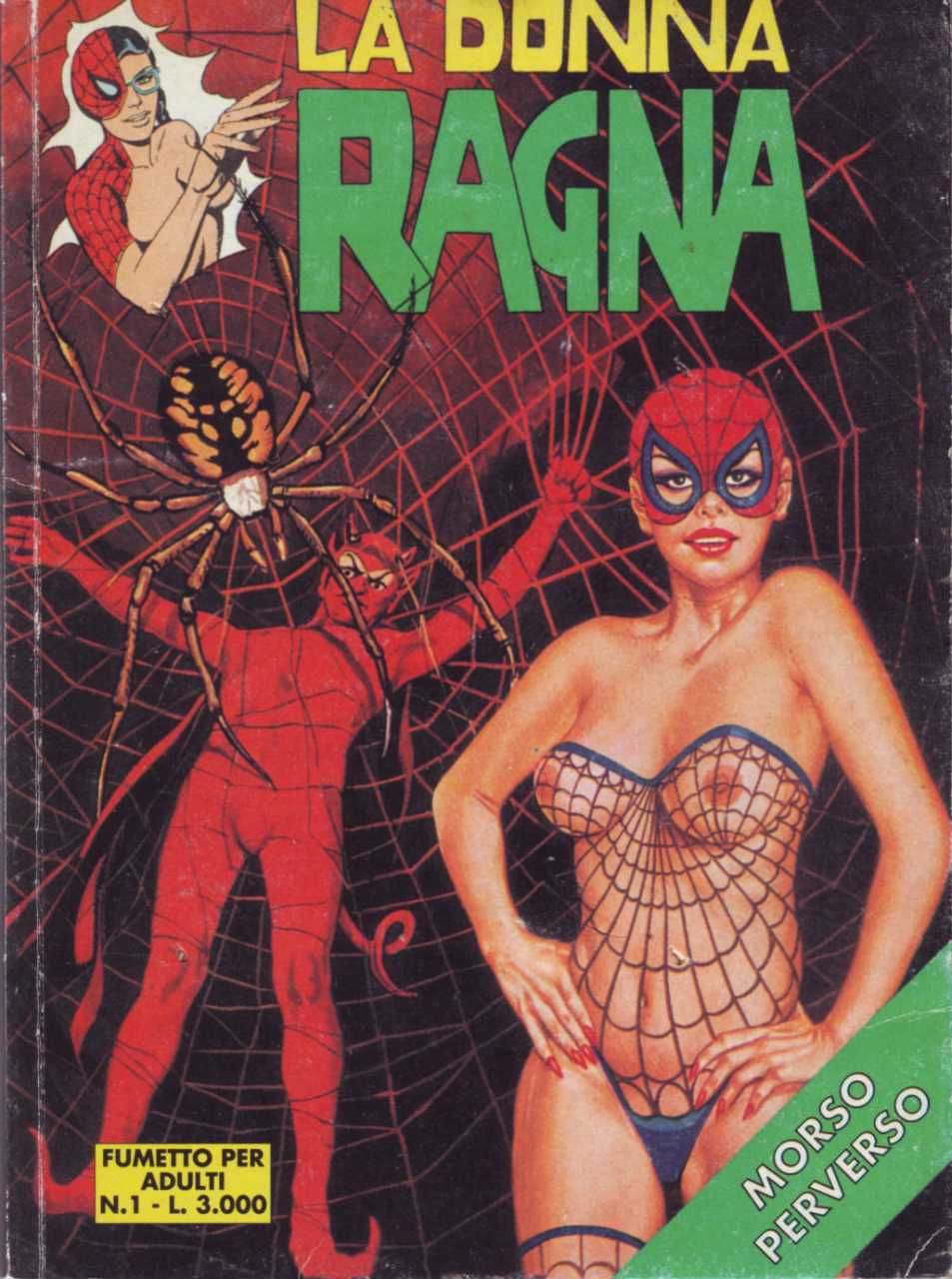 Comic Cover Art - La Donna Ragna (ITA) 1