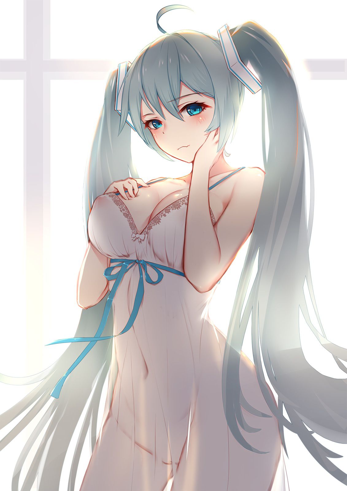 [Vocaloid] I want to unplug the second erotic image of Hatsune Miku! 8