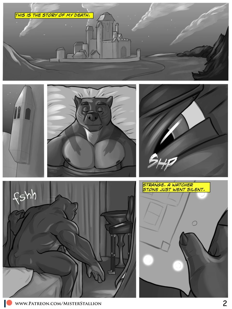 [MisterStallion] Forest Fires (B&W) [Ongoing] 3