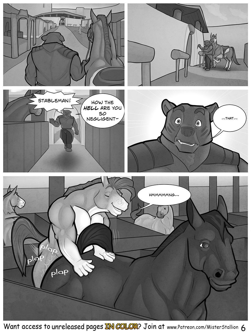 [MisterStallion] Forest Fires (B&W) [Ongoing] 7
