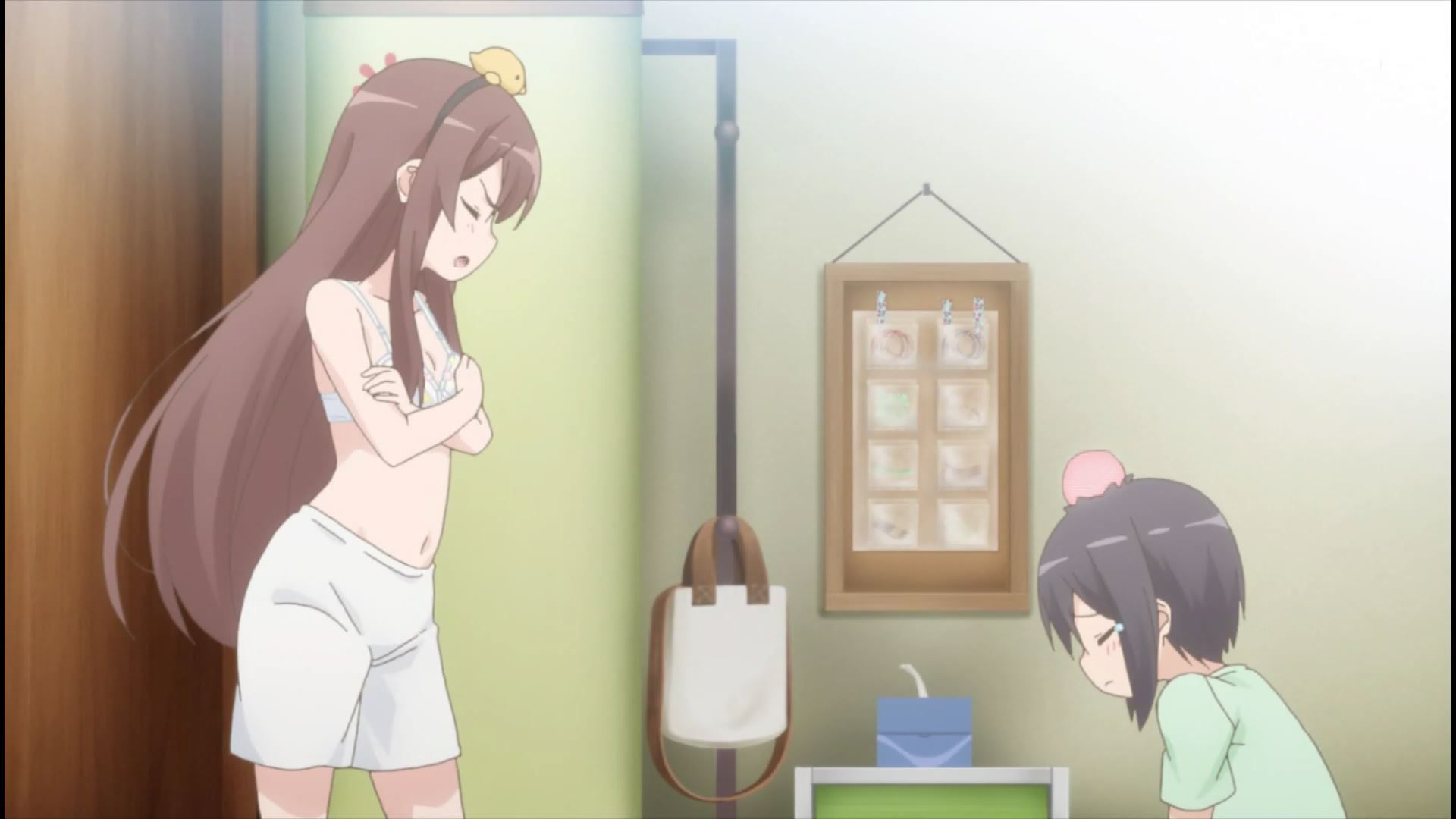 Erotic scene that shows the erotic bathing scene and breasts in four episodes of the animation [Nohara-sou-san] 8