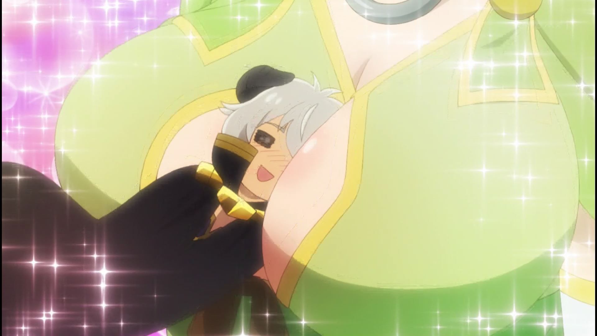 Erotic scene attacked by the girl of erotic costume in four stories anime [World Maou and summoned girl's slave Magic] 5