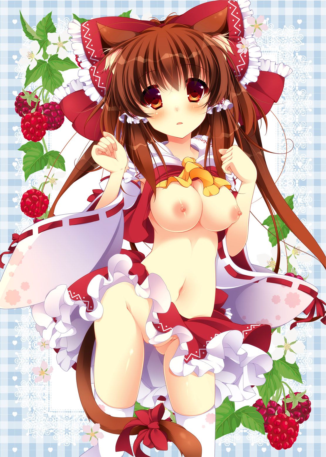[Touhou Project] I got an obscene image in the nasty of Hakurei Reimu! 2