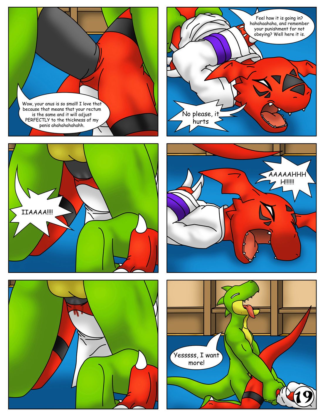 guilmon practices karate 20